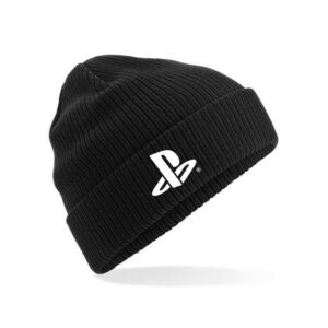 Organic Beanie Hat In Black