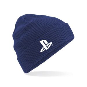 Organic Beanie Hat In Navy